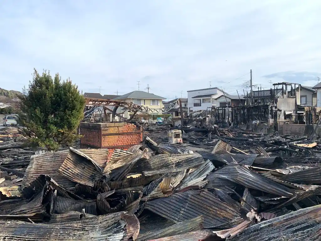 Fire damage clean up