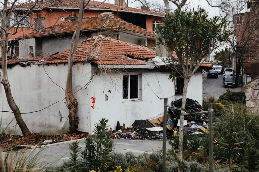 Water damage from firefighting efforts